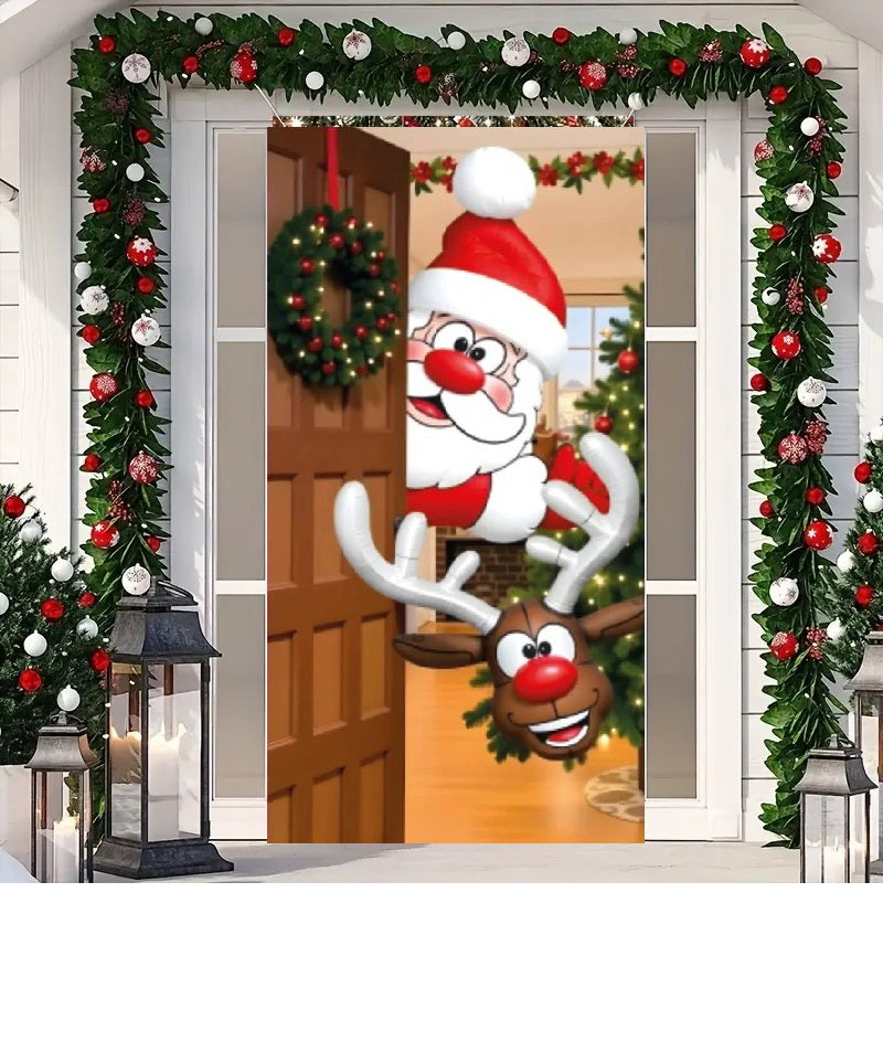 Fundas Navideñas Para Tu Puerta 🎄🚪🎅